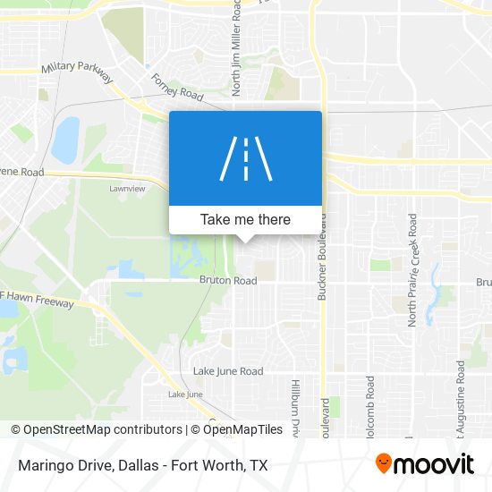 Mapa de Maringo Drive