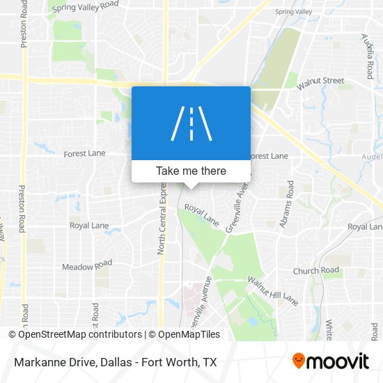 Markanne Drive map