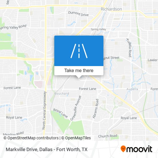 Markville Drive map