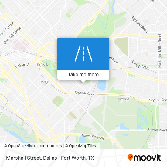 Marshall Street map