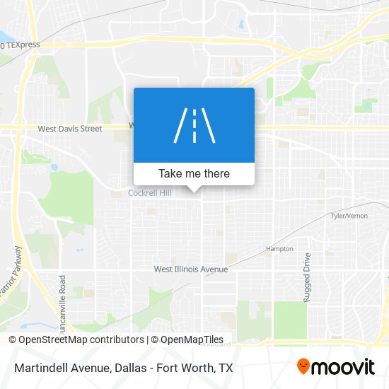 Mapa de Martindell Avenue