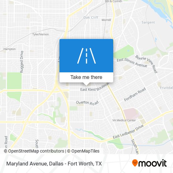Maryland Avenue map