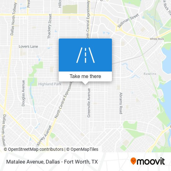 Matalee Avenue map