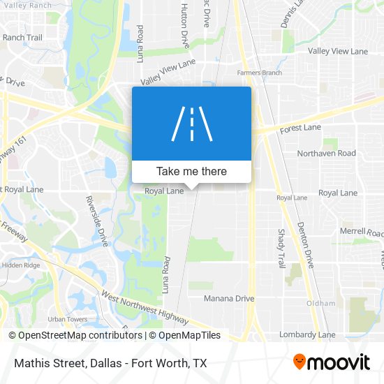 Mathis Street map