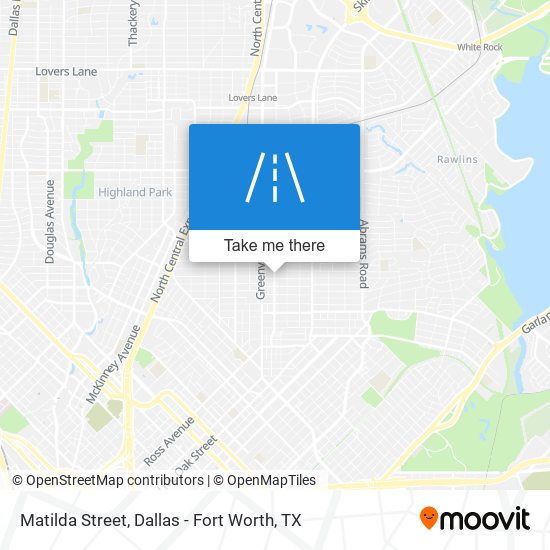Matilda Street map