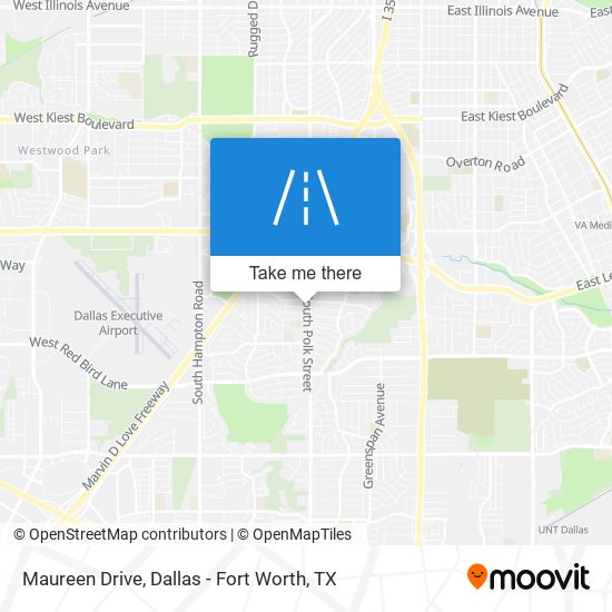 Maureen Drive map