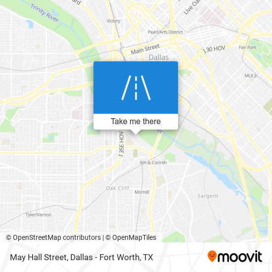 May Hall Street map