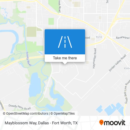 Mayblossom Way map