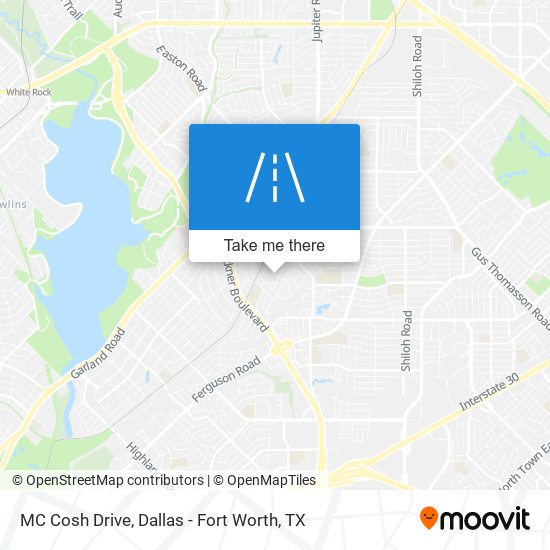 MC Cosh Drive map