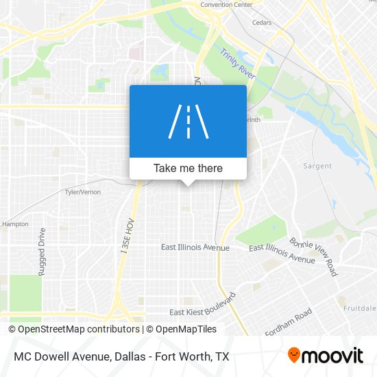 MC Dowell Avenue map