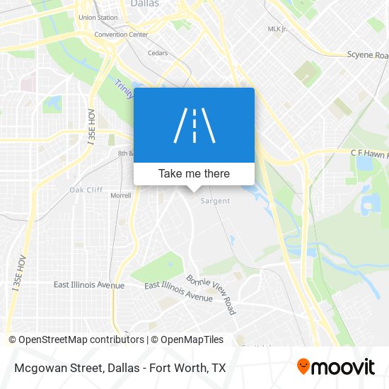 Mapa de Mcgowan Street