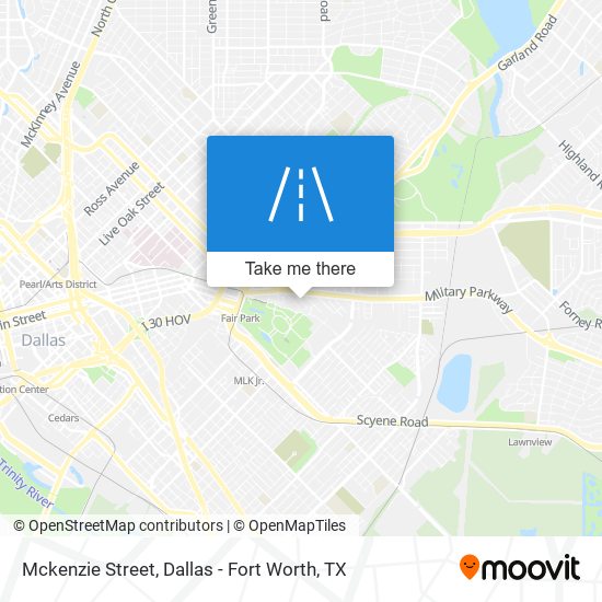 Mapa de Mckenzie Street