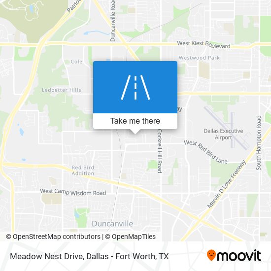 Meadow Nest Drive map