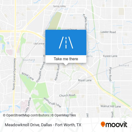 Meadowknoll Drive map