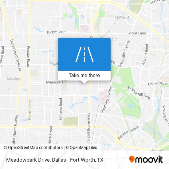 Mapa de Meadowpark Drive