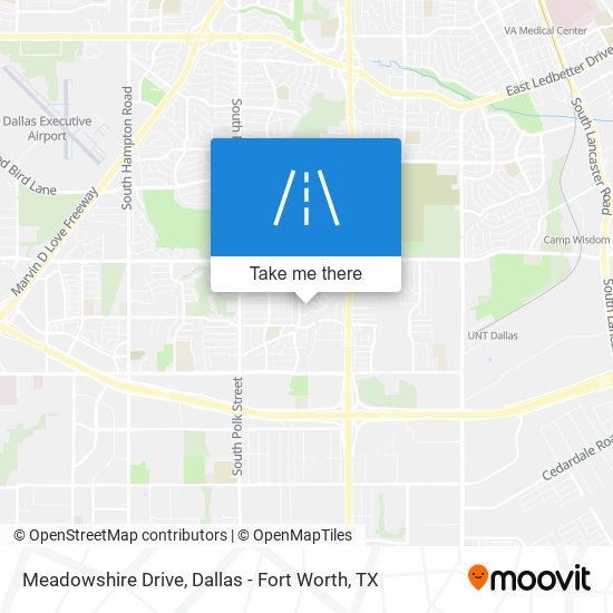 Meadowshire Drive map