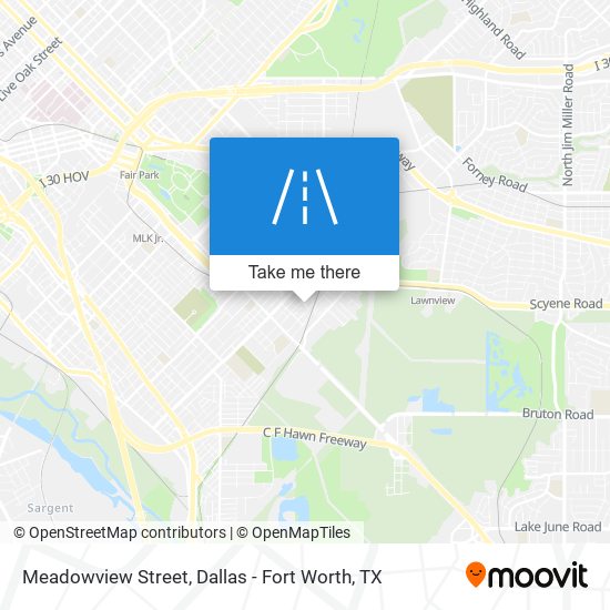 Meadowview Street map