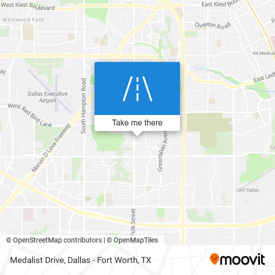 Medalist Drive map