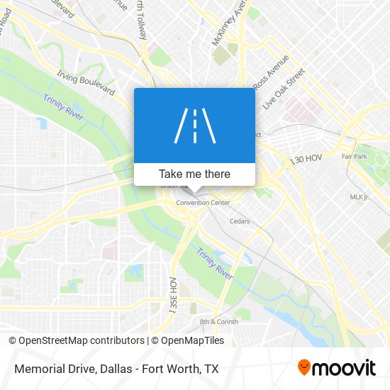 Mapa de Memorial Drive