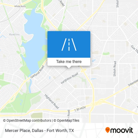 Mercer Place map