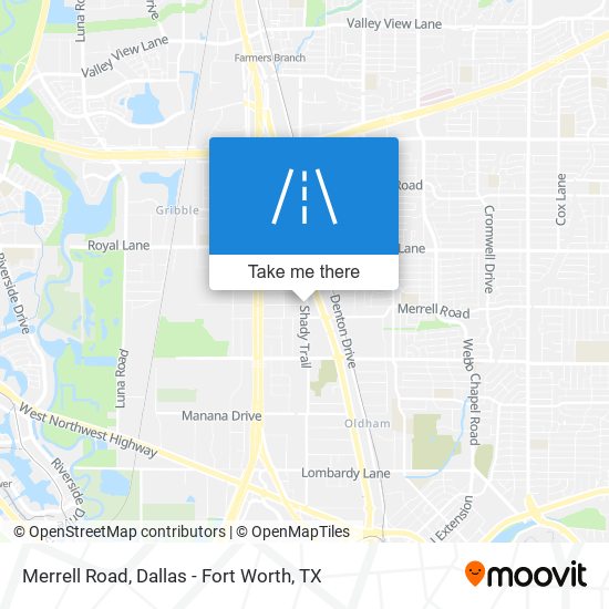 Mapa de Merrell Road