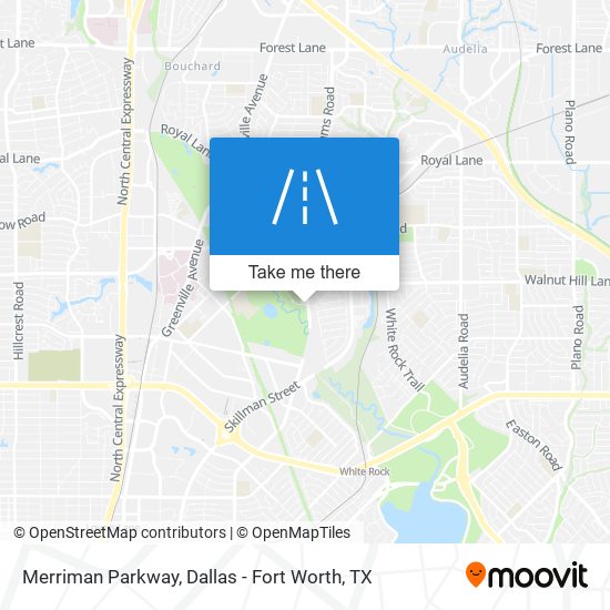 Merriman Parkway map