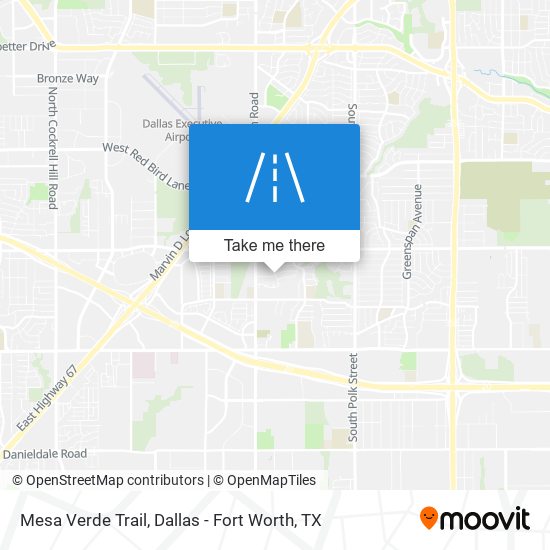 Mapa de Mesa Verde Trail