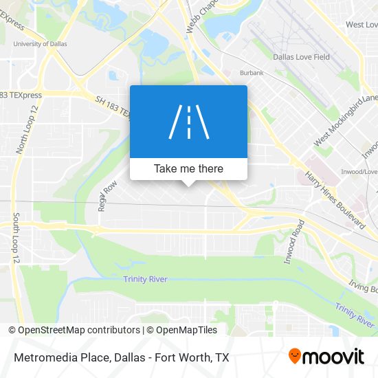 Mapa de Metromedia Place
