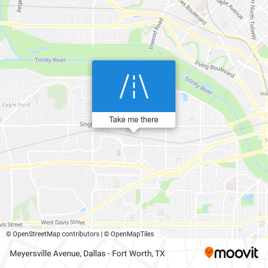 Meyersville Avenue map