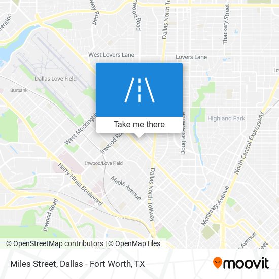 Mapa de Miles Street