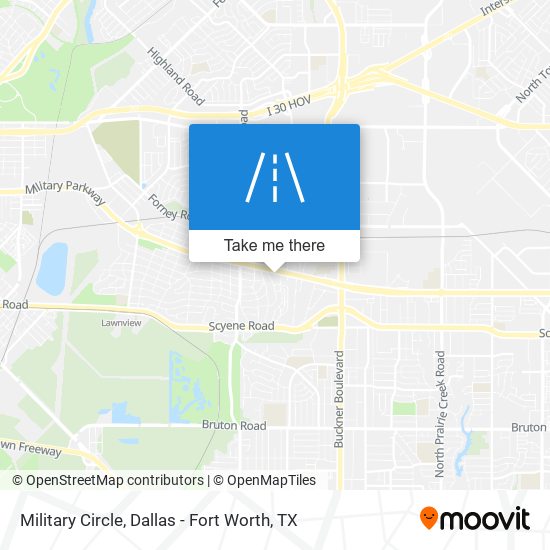 Military Circle map