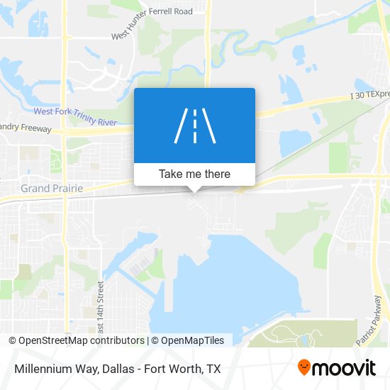 Millennium Way map