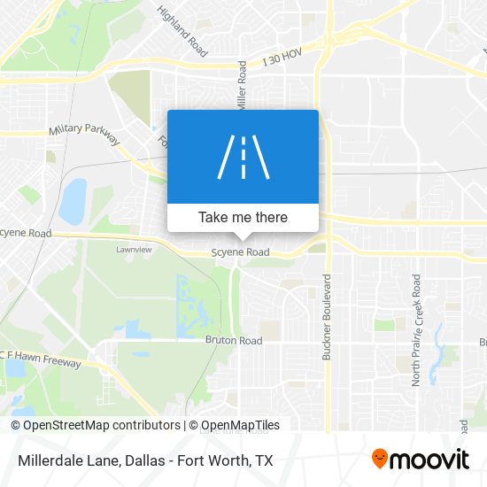 Millerdale Lane map
