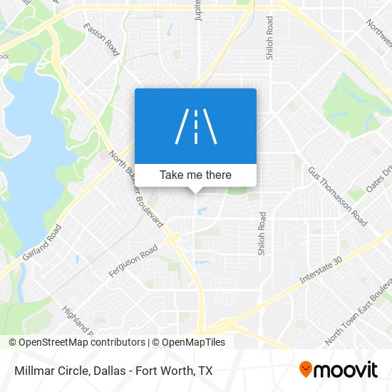 Mapa de Millmar Circle