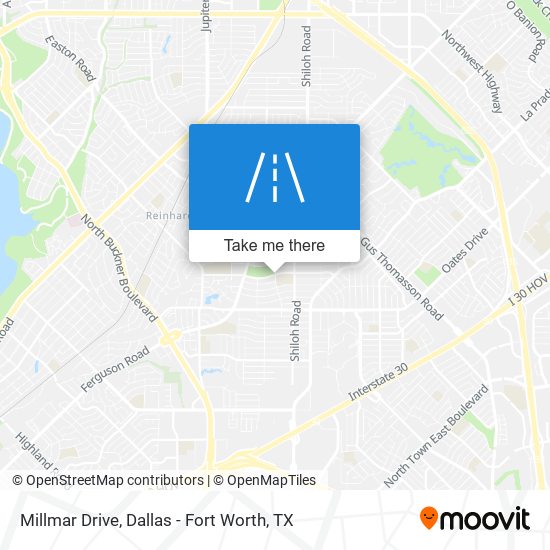 Mapa de Millmar Drive