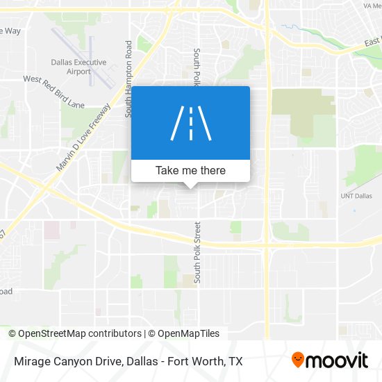 Mapa de Mirage Canyon Drive