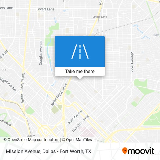 Mapa de Mission Avenue