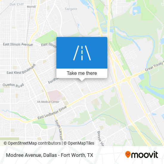 Modree Avenue map