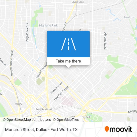 Mapa de Monarch Street