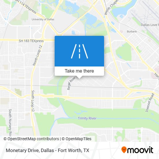 Mapa de Monetary Drive