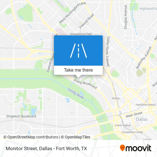 Monitor Street map