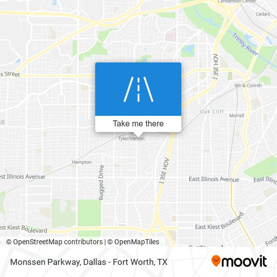 Monssen Parkway map