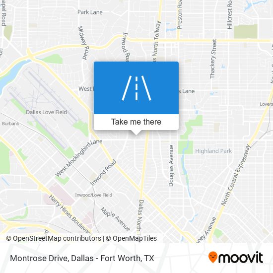 Montrose Drive map