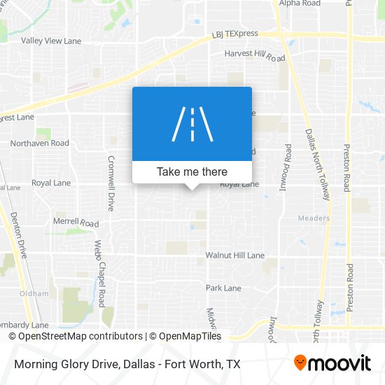 Mapa de Morning Glory Drive
