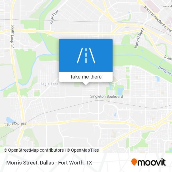 Morris Street map