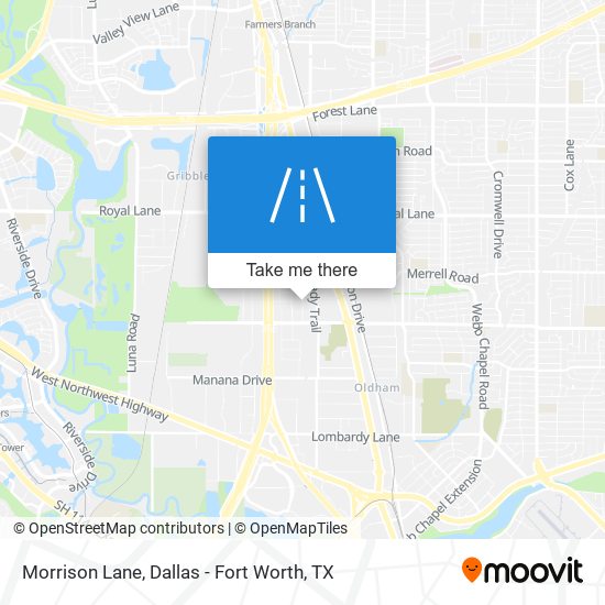 Mapa de Morrison Lane