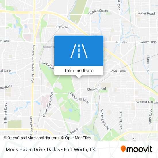 Moss Haven Drive map