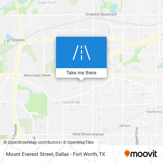 Mount Everest Street map