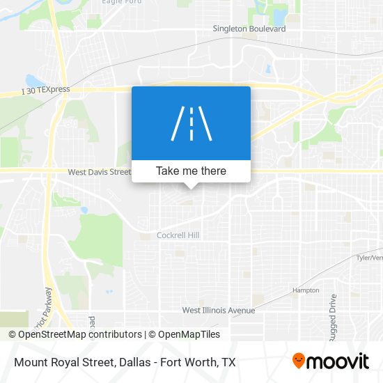 Mapa de Mount Royal Street