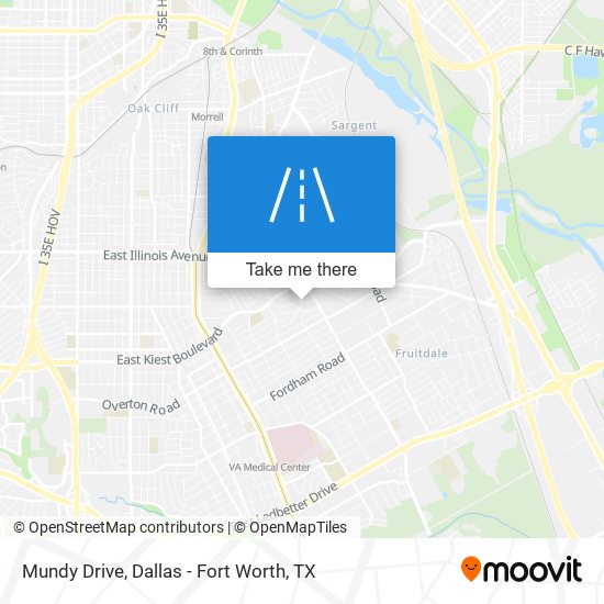 Mundy Drive map